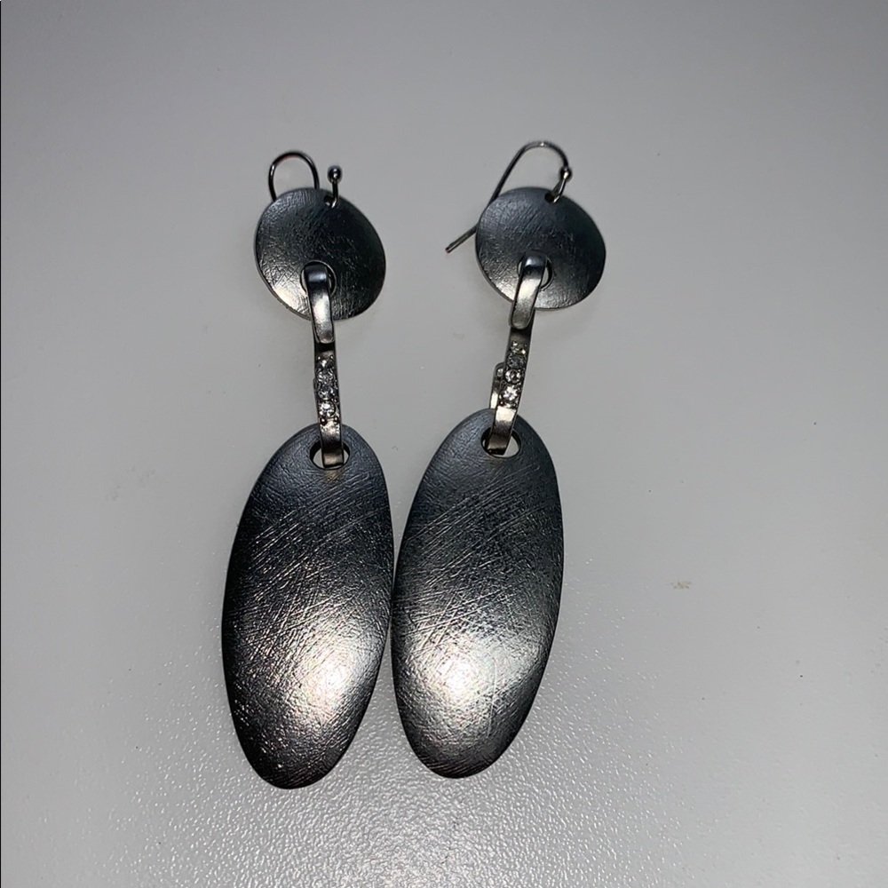 Elegant Silver Dangle Earrings